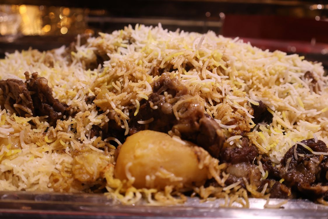 Elegant buffet setup by caterers in New Town Kolkata